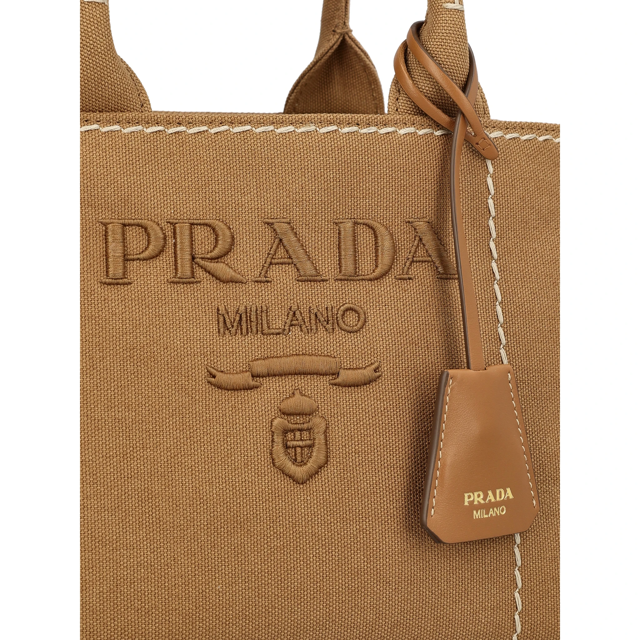 Mini cotton canvas handbag
