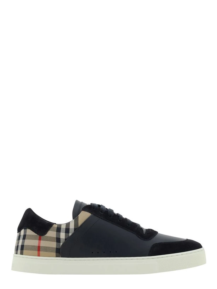Multicolor Calf Leather Bos Taurus Low Top Sneakers