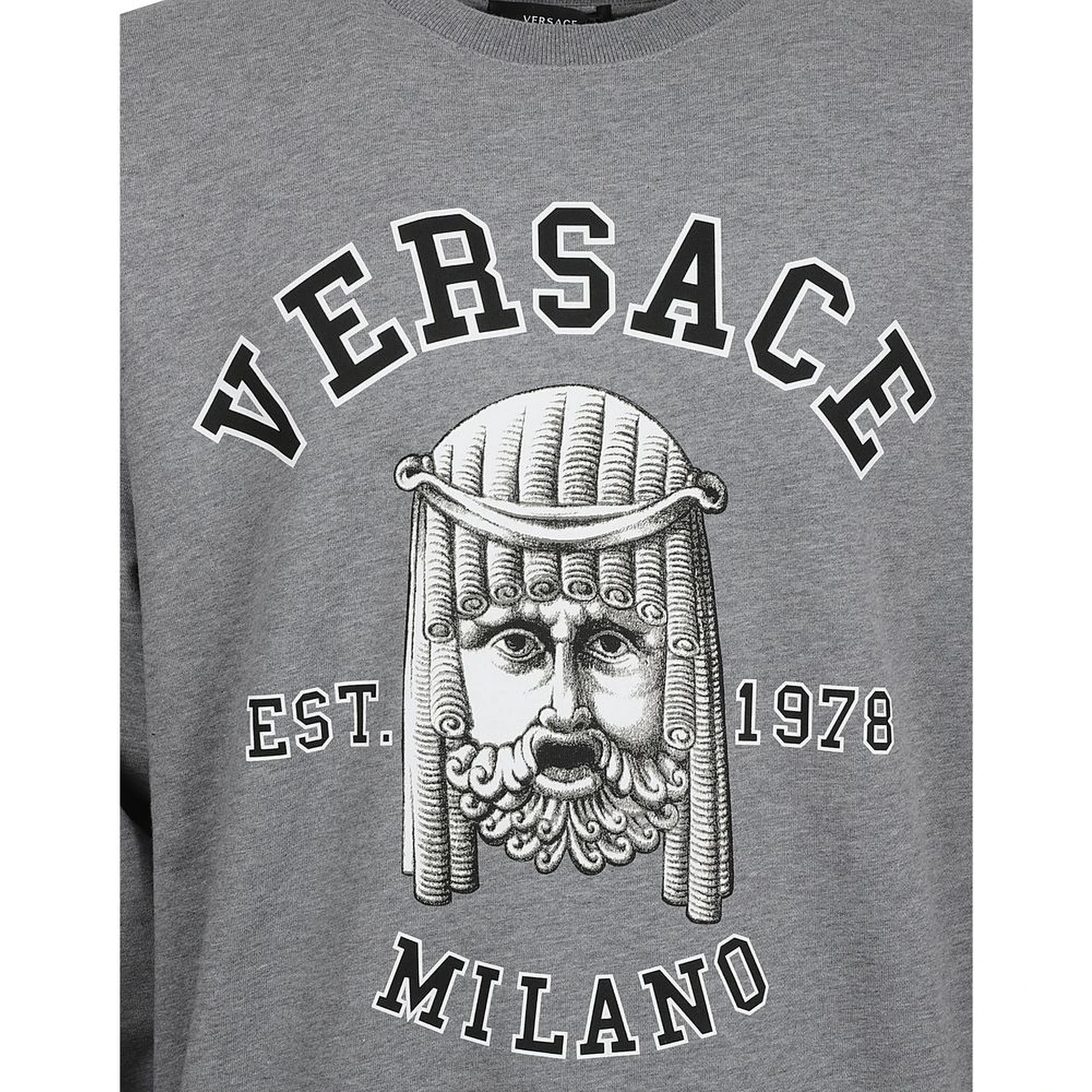 Gray Cotton Sweatshirt