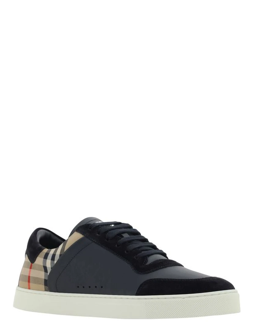 Multicolor Calf Leather Bos Taurus Low Top Sneakers