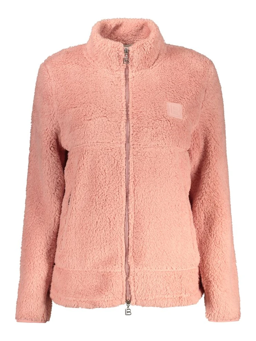 Pink Polyester Sweatshirt