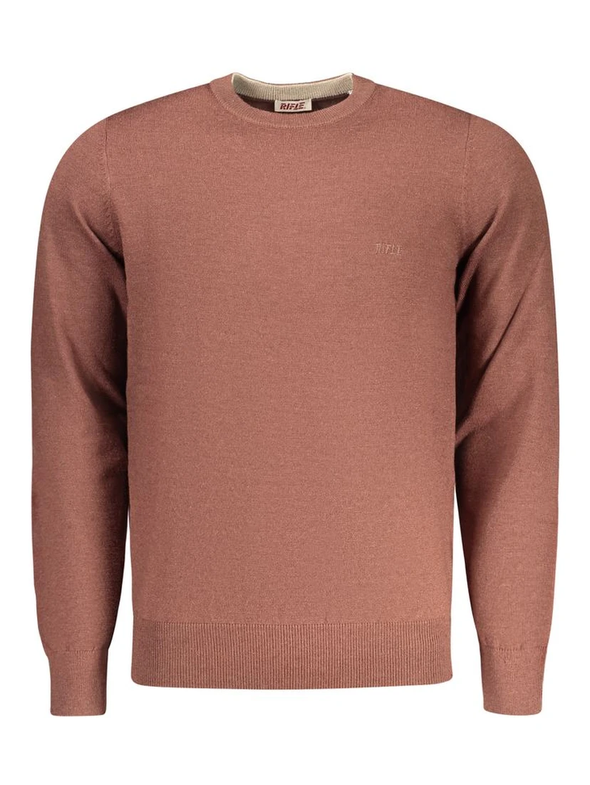 Marrone Poliestere Mens Sweater