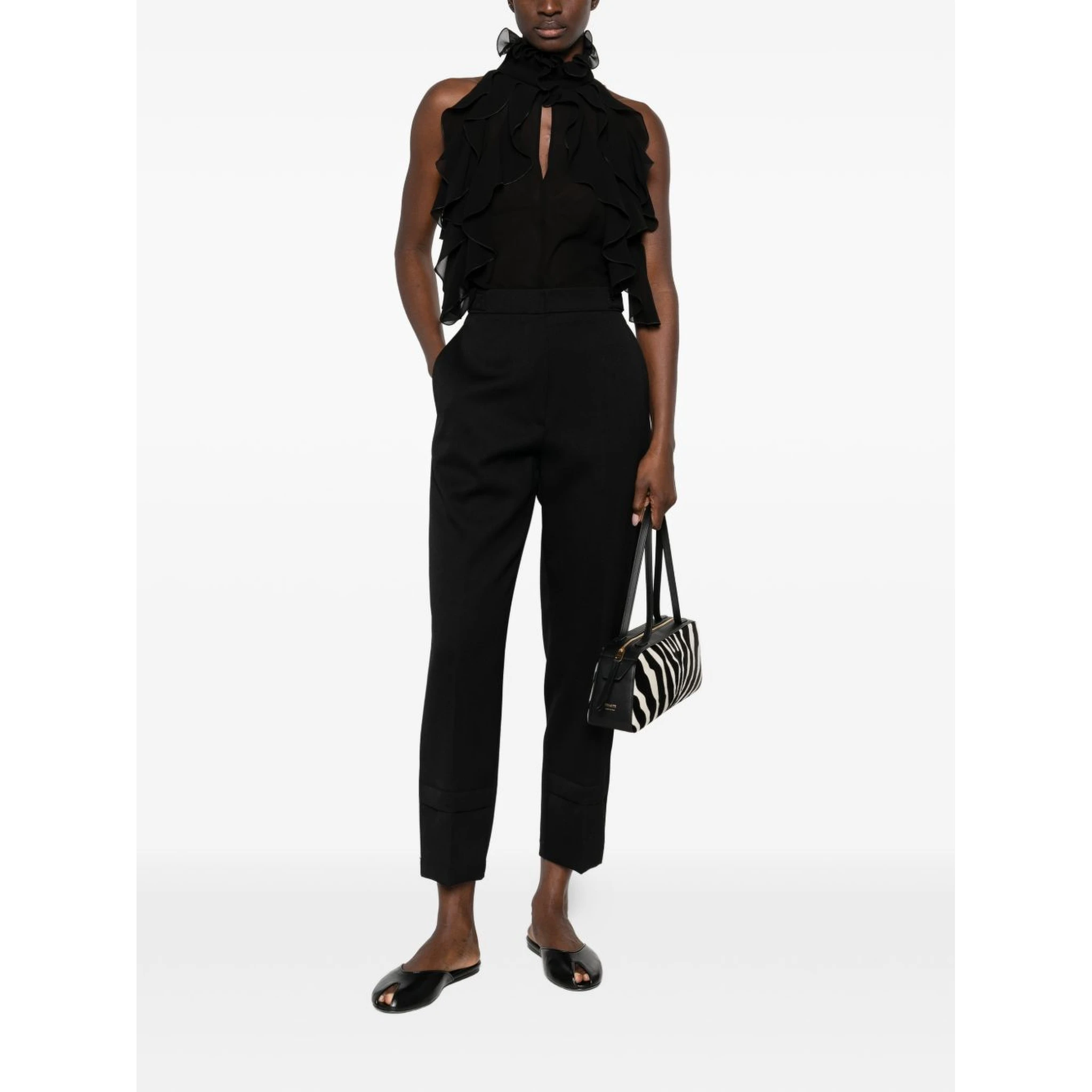 Alexander McQueen Top Black