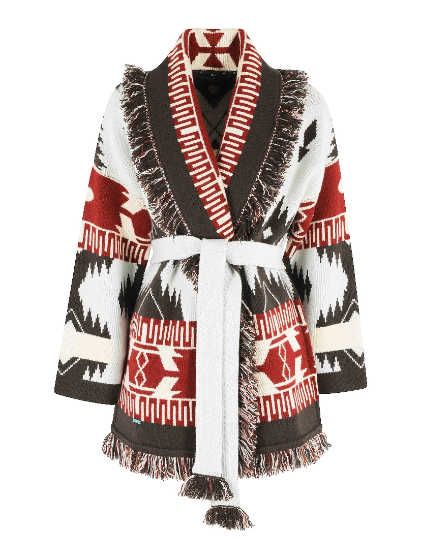 ICON JACQUARD CARDIGAN
