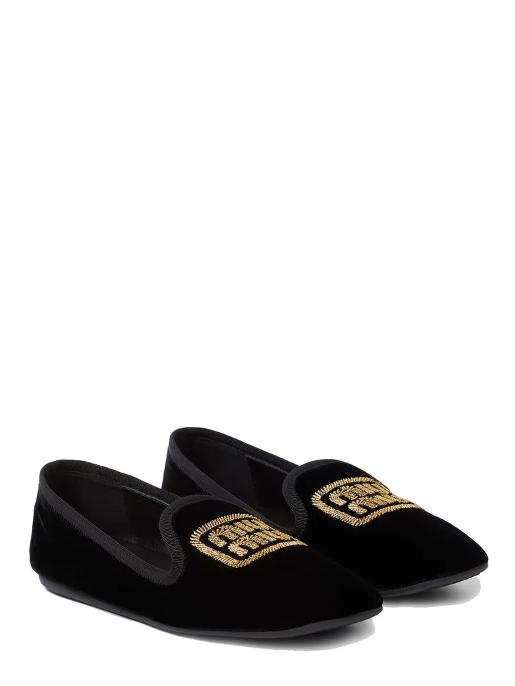Black Fabric Moccassin alternative