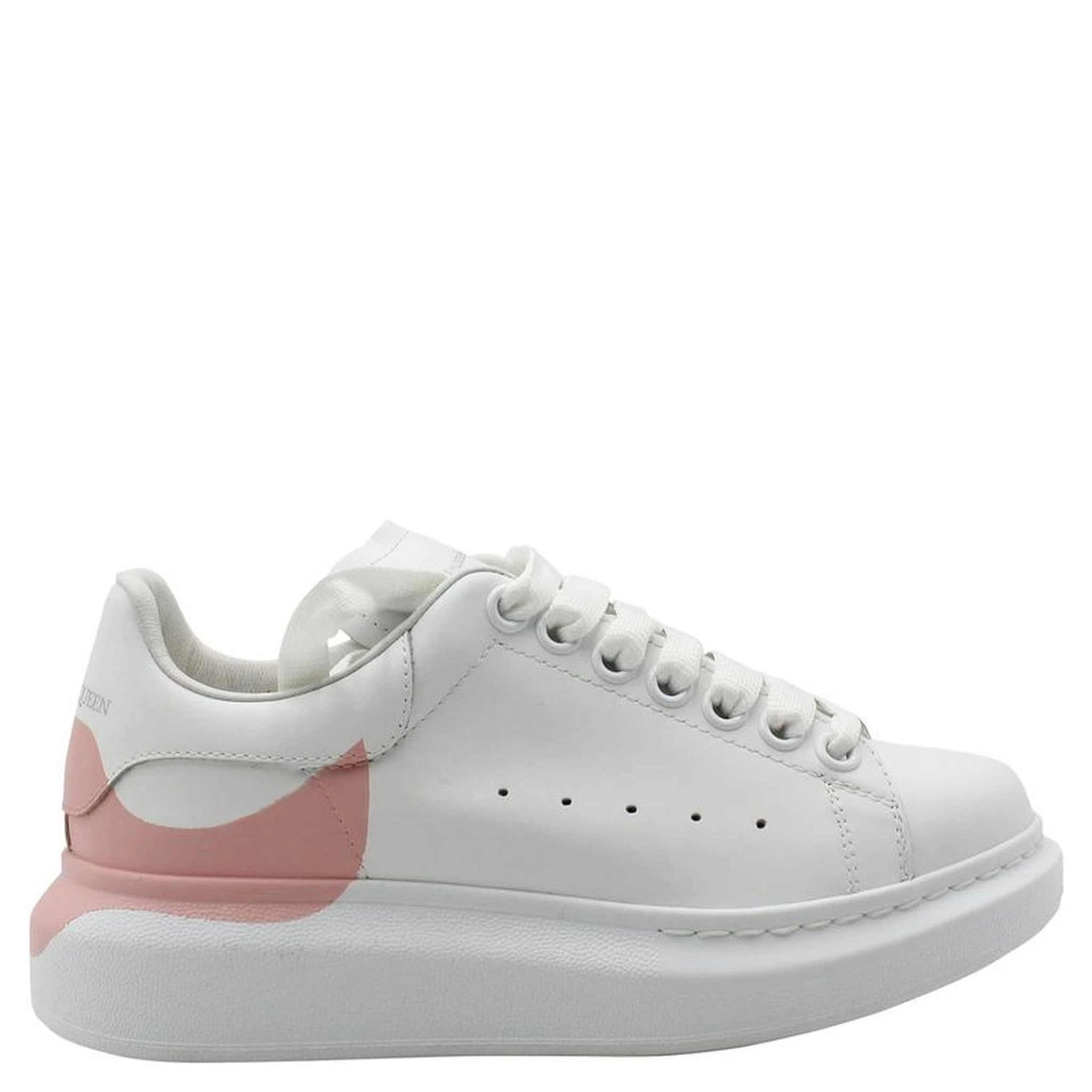 White Calfskin Chunky Sneakers