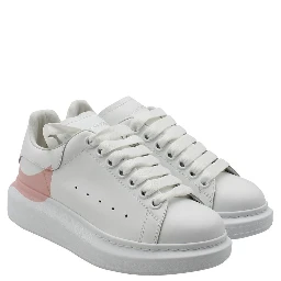 White Calfskin Chunky Sneakers
