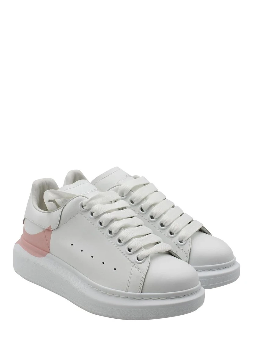 White Calfskin Chunky Sneakers