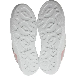 White Calfskin Chunky Sneakers