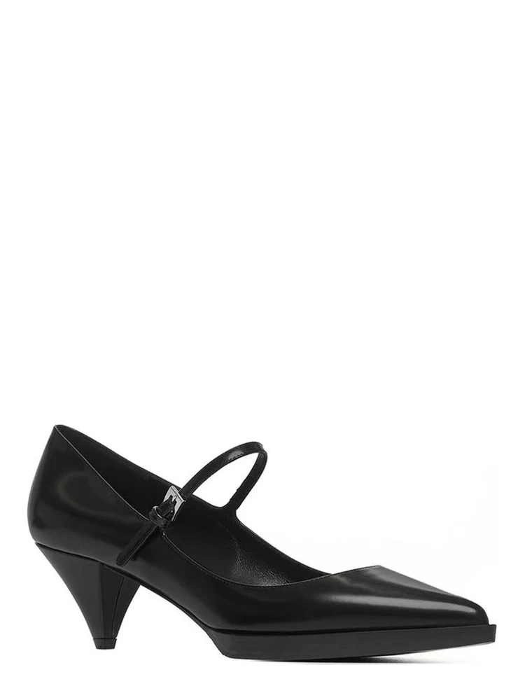 Black Calfskin High Heel Pumps alternative