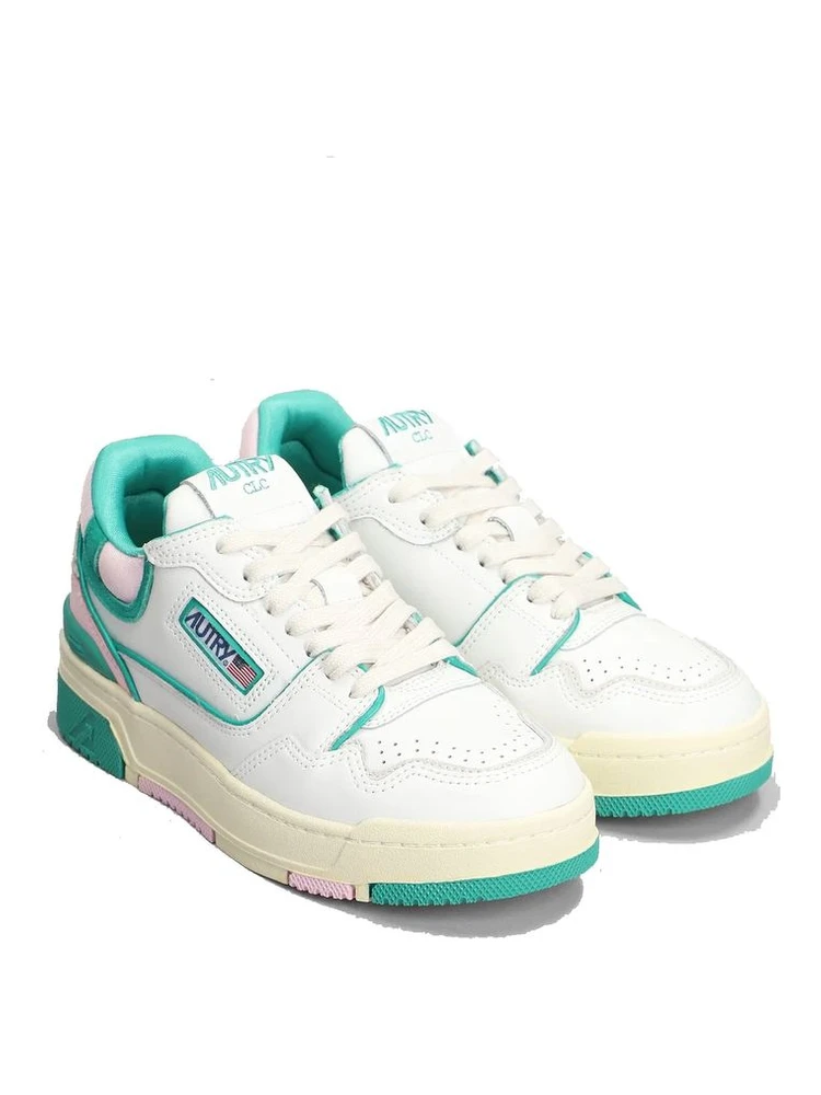 White Leather Low Top Sneakers alternative
