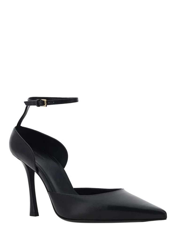 Black Lamb Leather Pumps alternative