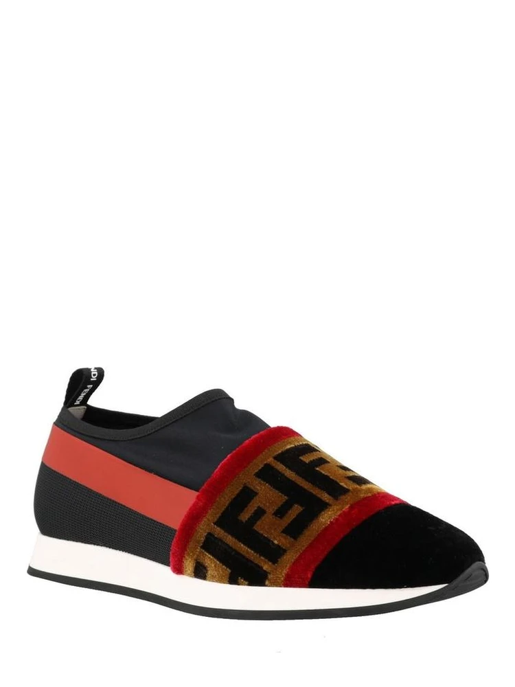 Black Fabric Athletic Sneakers alternative