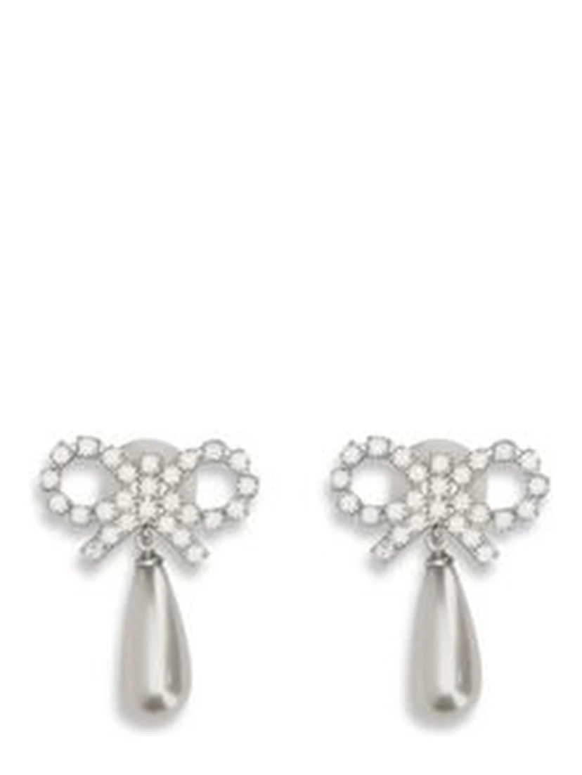 Silver Brass Earrings
