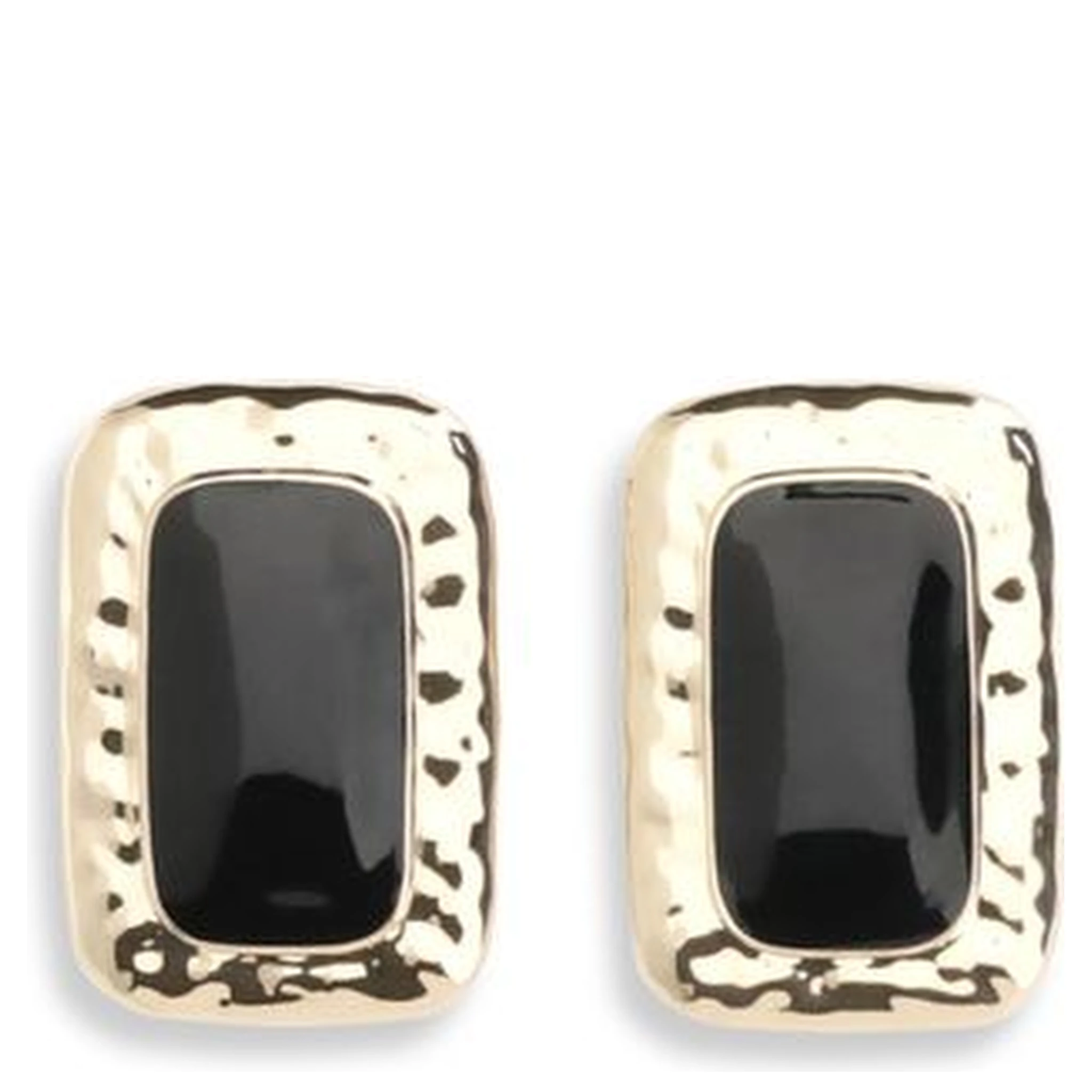 Gold Brass Earrings