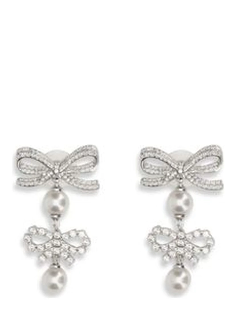 Silver Brass Earrings