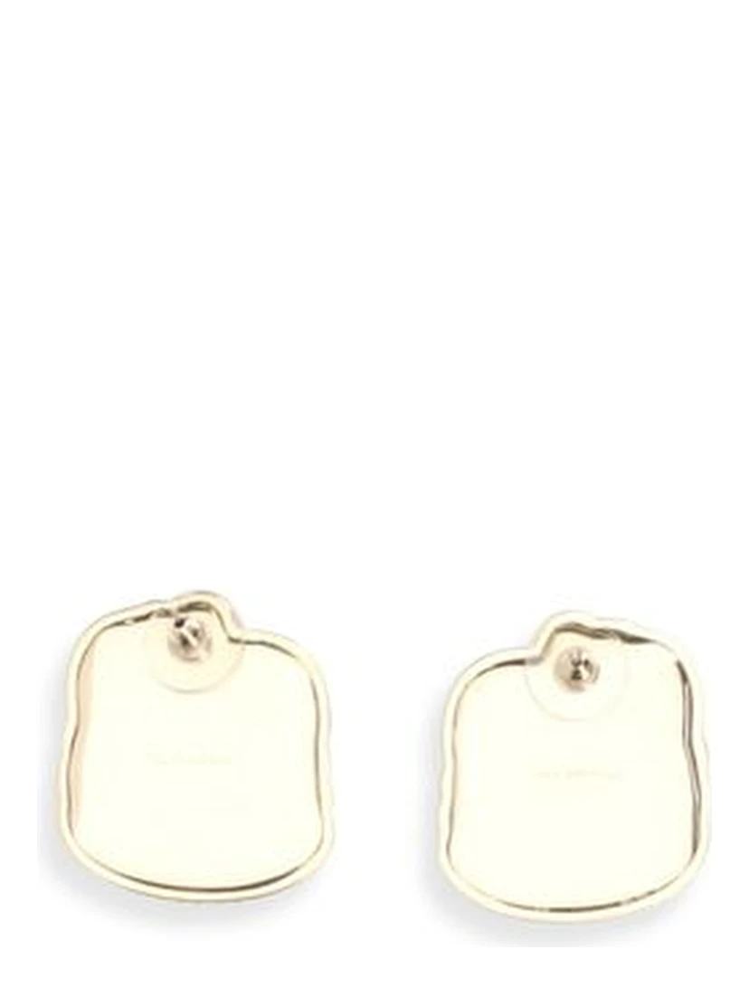 Gold Brass Earrings