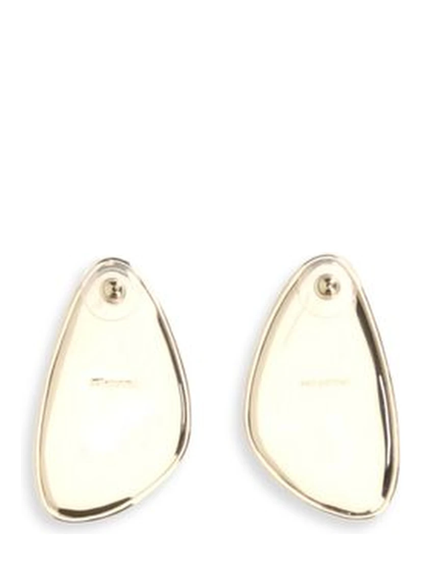 Gold Brass Earrings