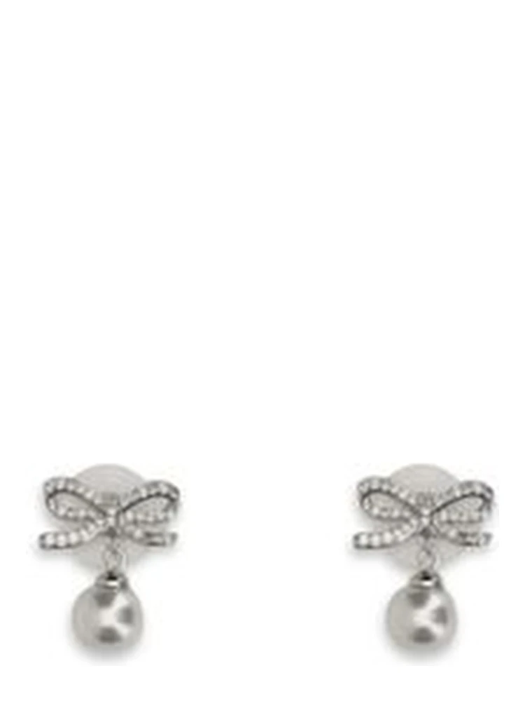 Silver Brass Earrings