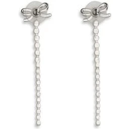 Silver Brass Earrings