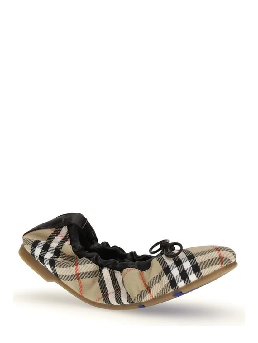 Multicolor Polyester Ballet Flats