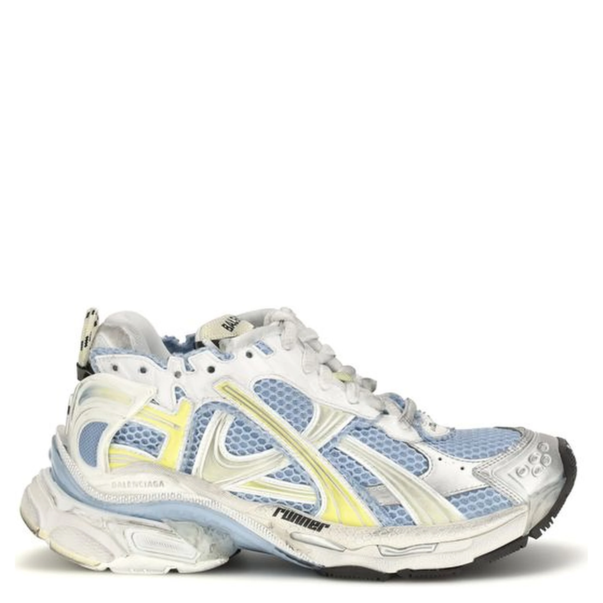 Multicolor Polyethylene Athletic Sneakers