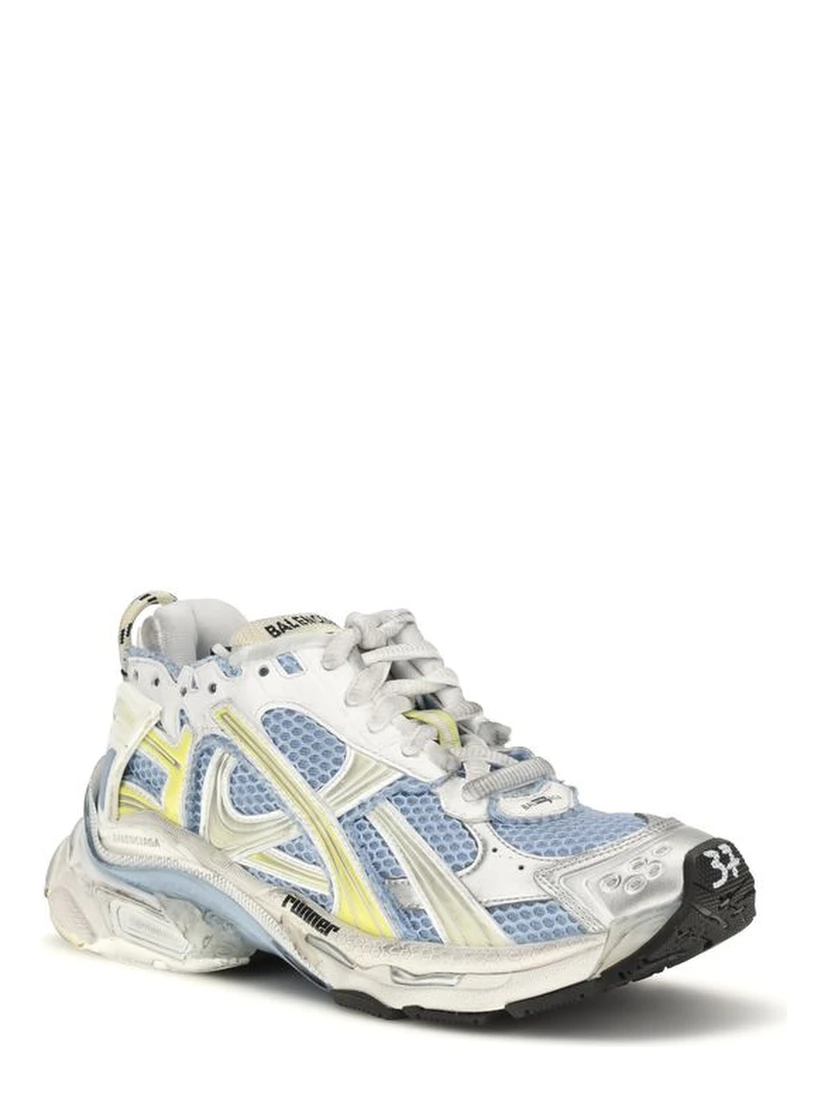 Multicolor Polyethylene Athletic Sneakers