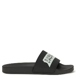 Black Rubber Sandals