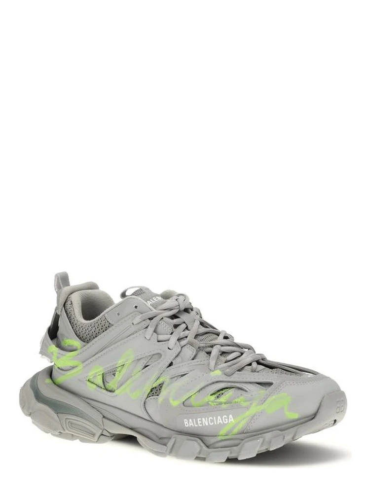 Gray Polyester Athletic Sneakers alternative
