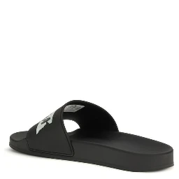 Black Rubber Sandals