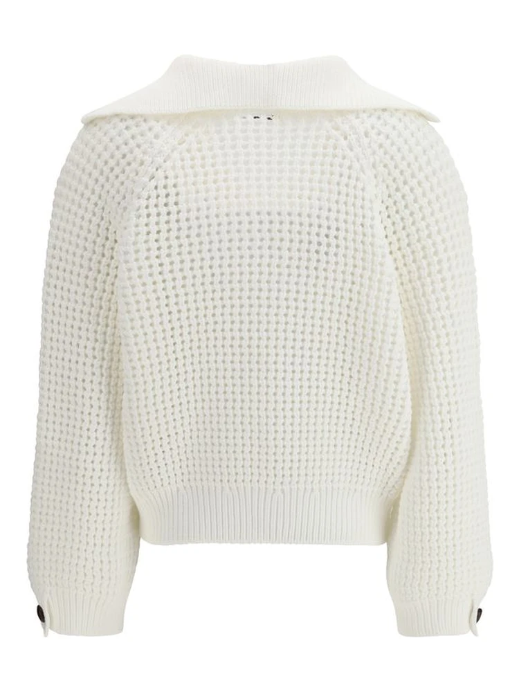 White Cotton Sweatshirt alternative