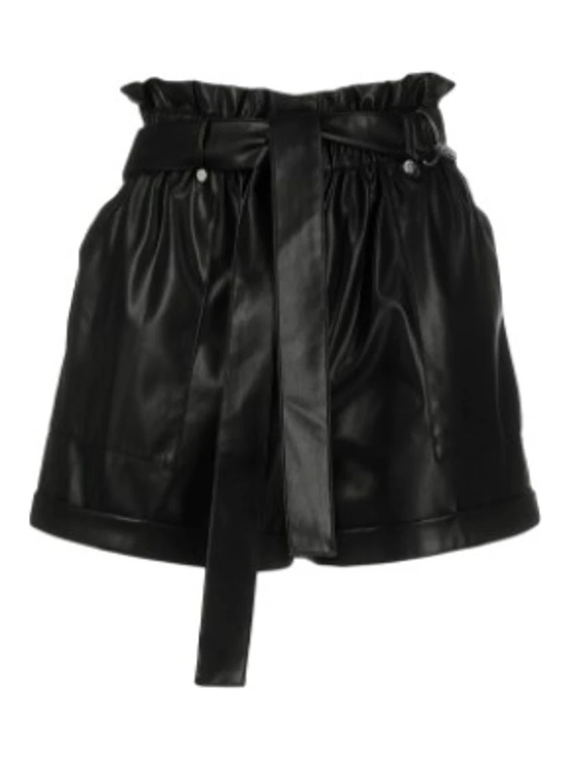 Black Polyethylene Shorts