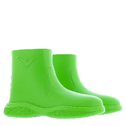 Bicolor Rubber Rain Boots