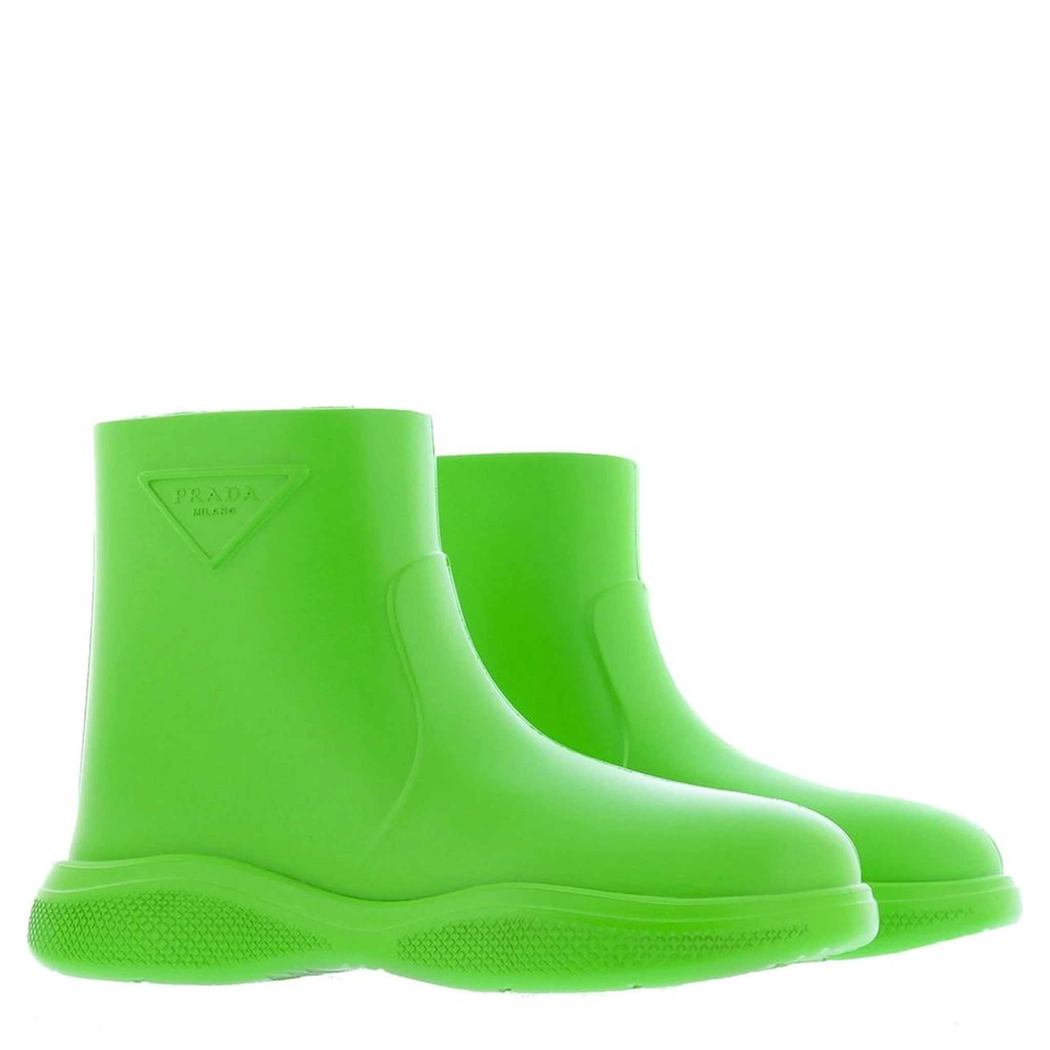 Bicolor Rubber Rain Boots