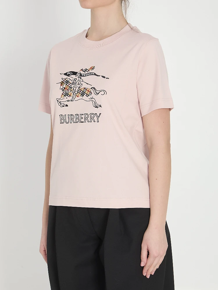 Check cotton t-shirt alternative