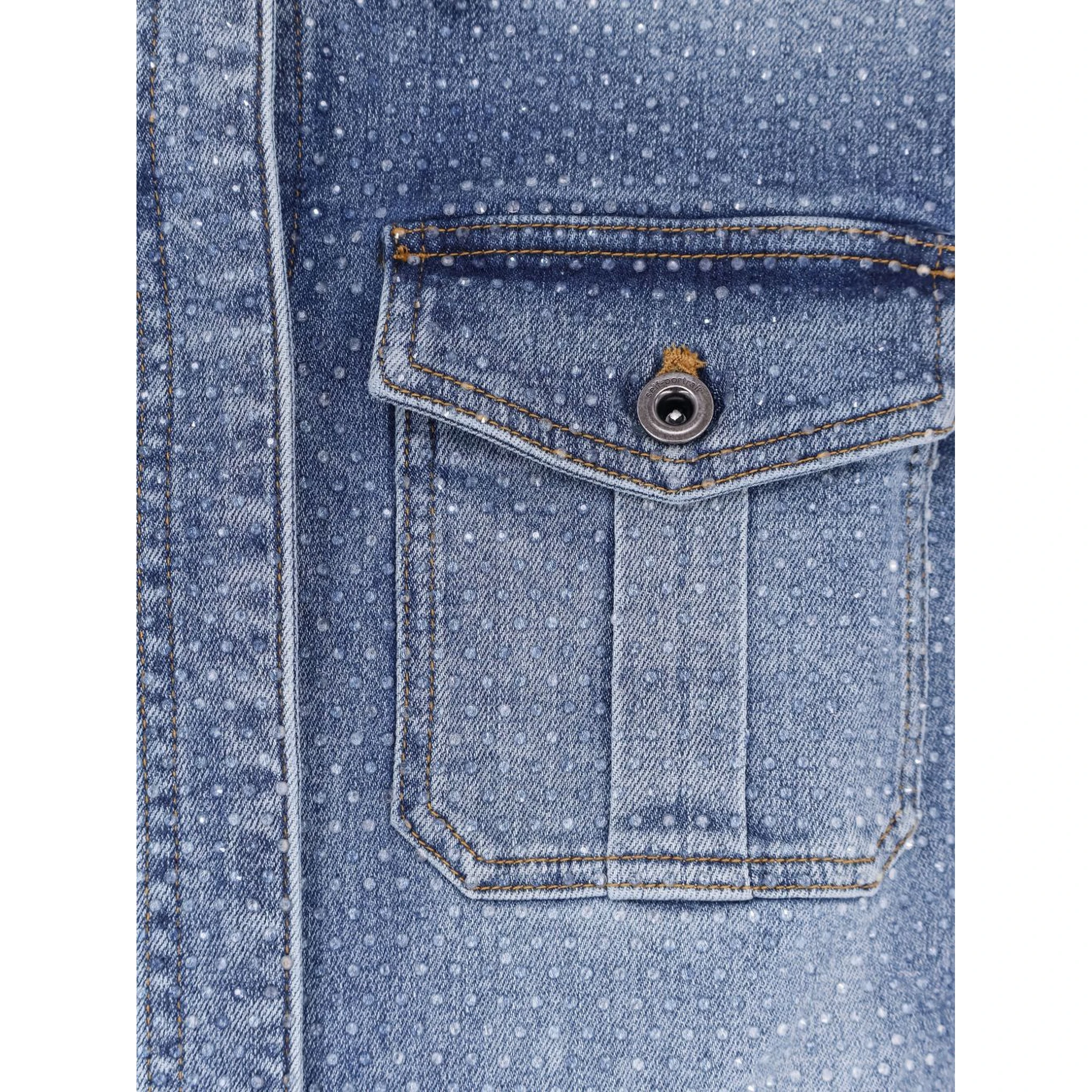 SELF PORTRAIT Trousers Blue