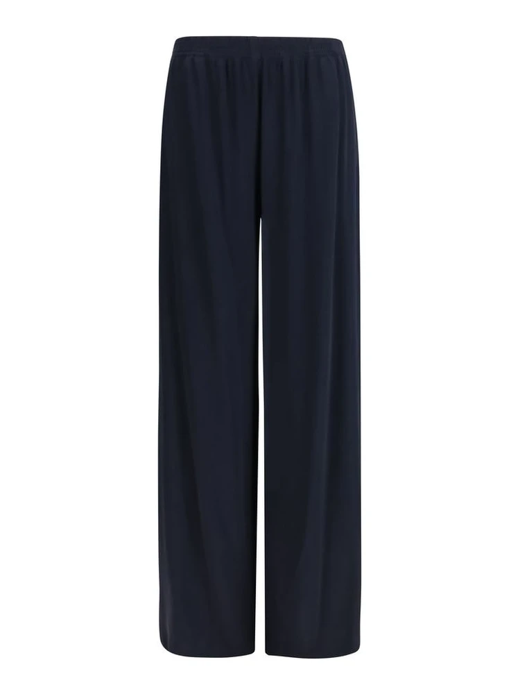 Blue Viscose Pants