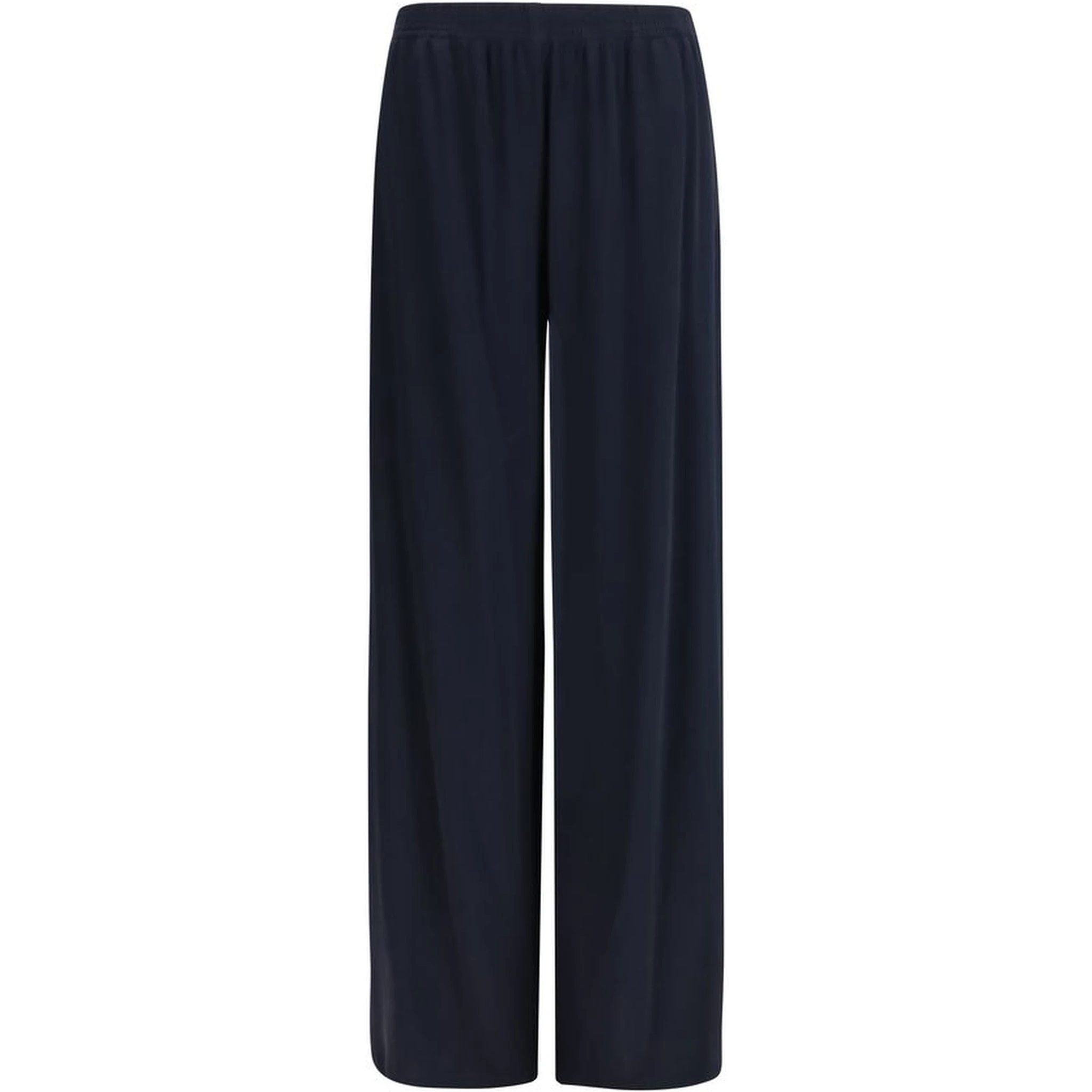 Blue Viscose Pants
