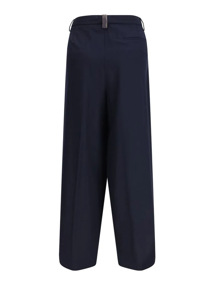 Blue Polyester Casual Pants alternative