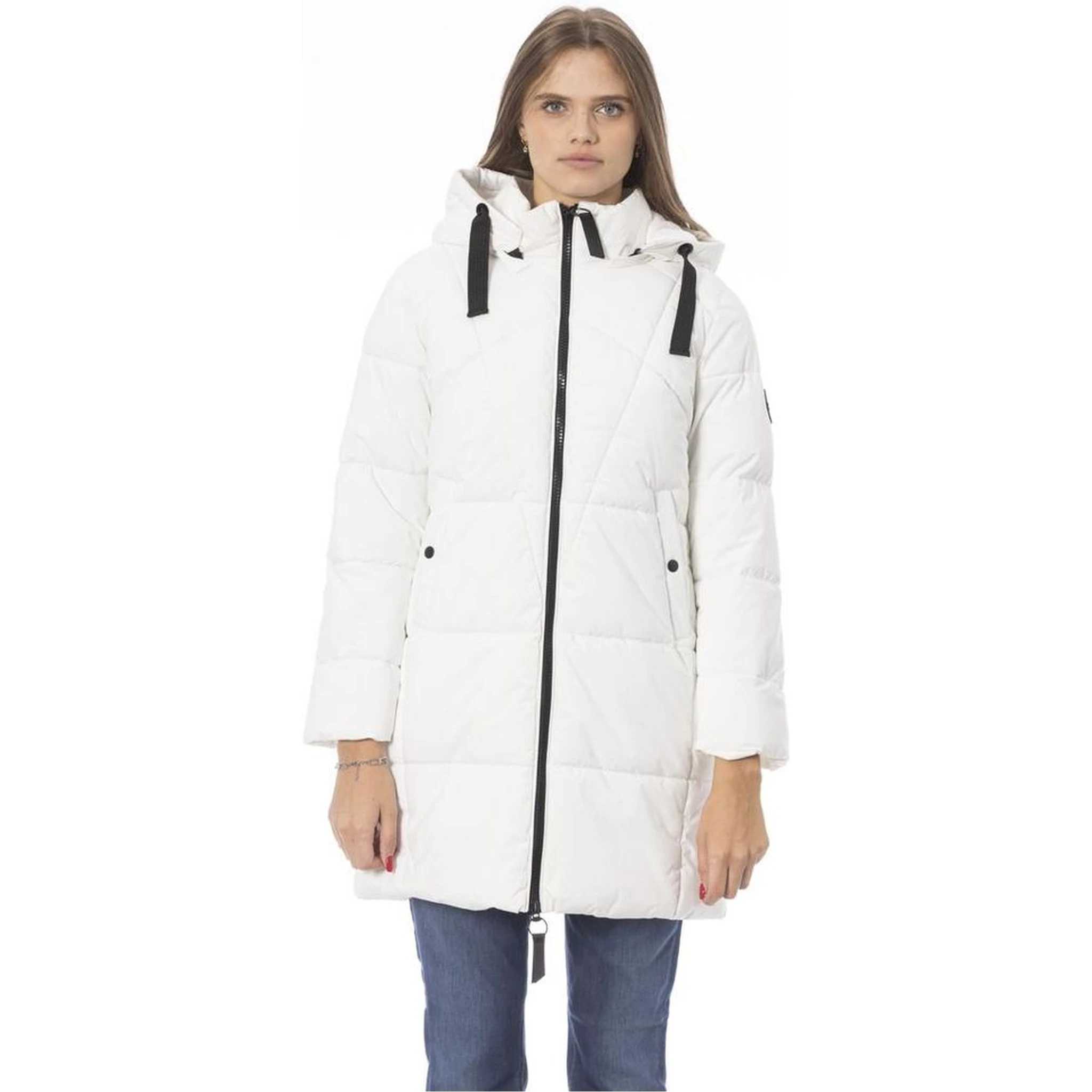 Yellow Polyester Parka