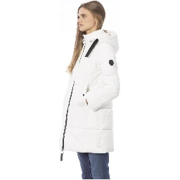 Yellow Polyester Parka