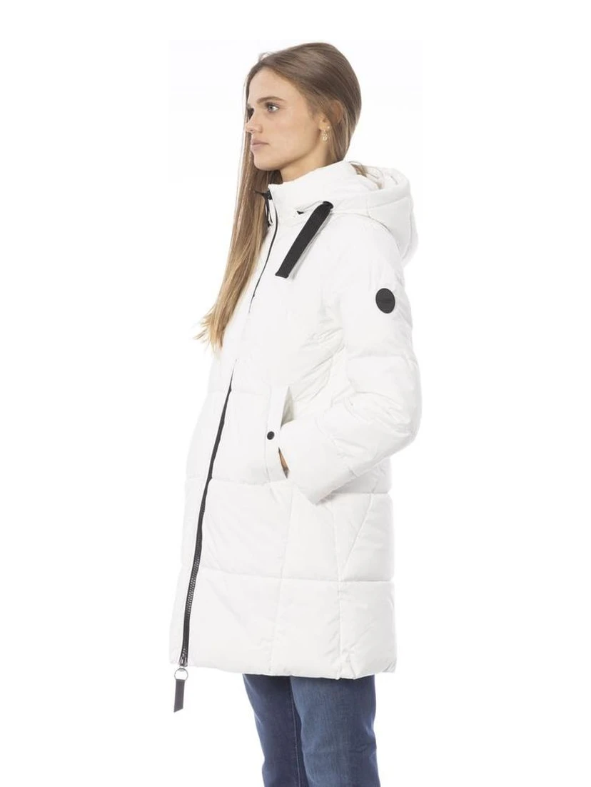 Yellow Polyester Parka
