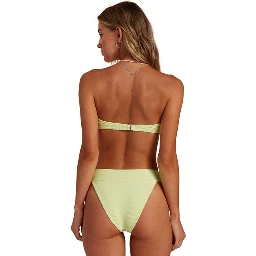 Bicolor Polyester Swim Shorts