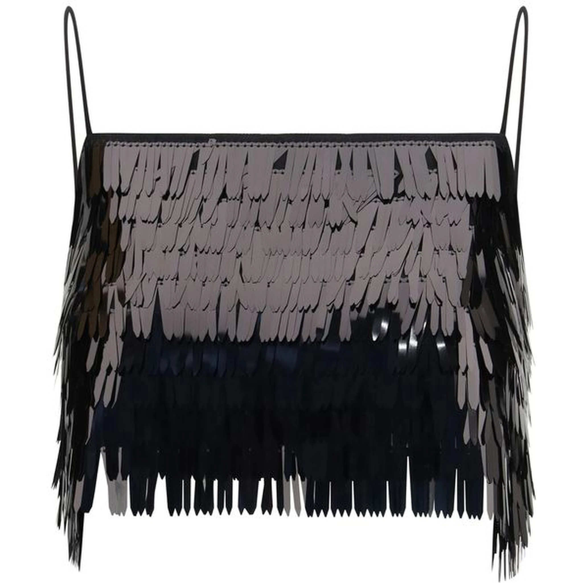 Black Polyester Top