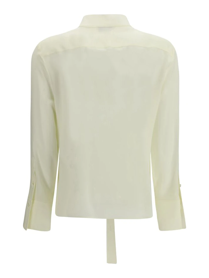 Bicolor Silk Shirt