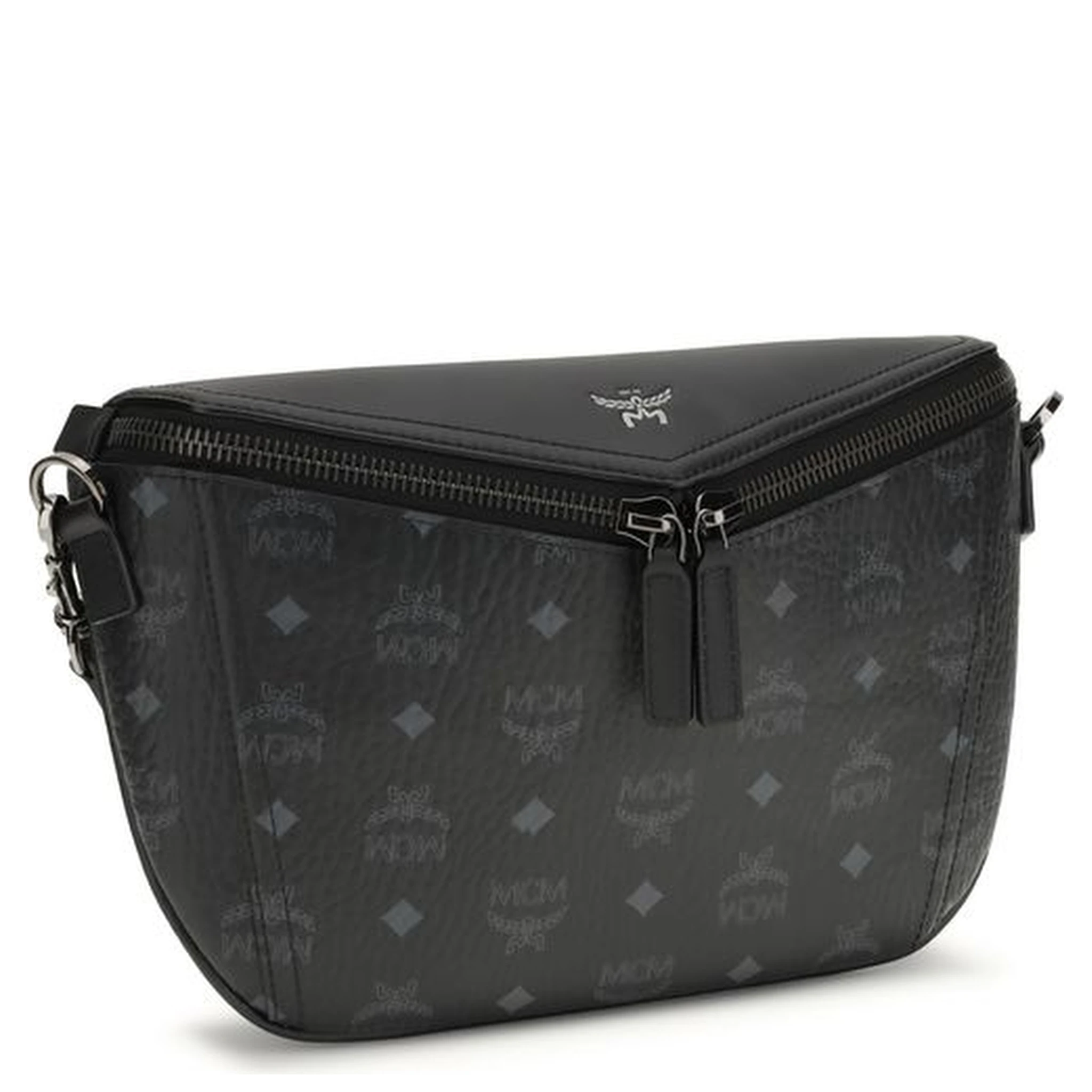 Black Calf Leather Bos Taurus Shoulder Bag