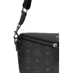 Black Calf Leather Bos Taurus Shoulder Bag