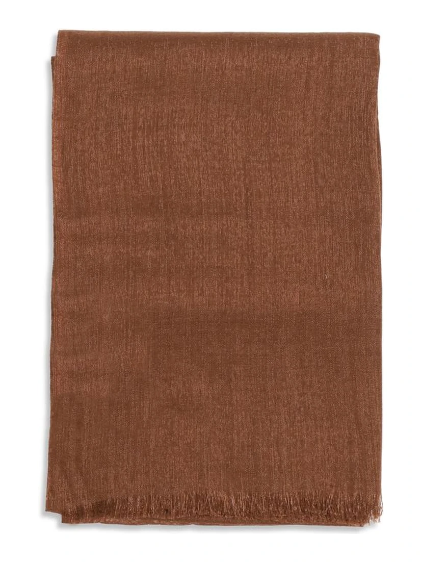Brown Cashmere Scarf