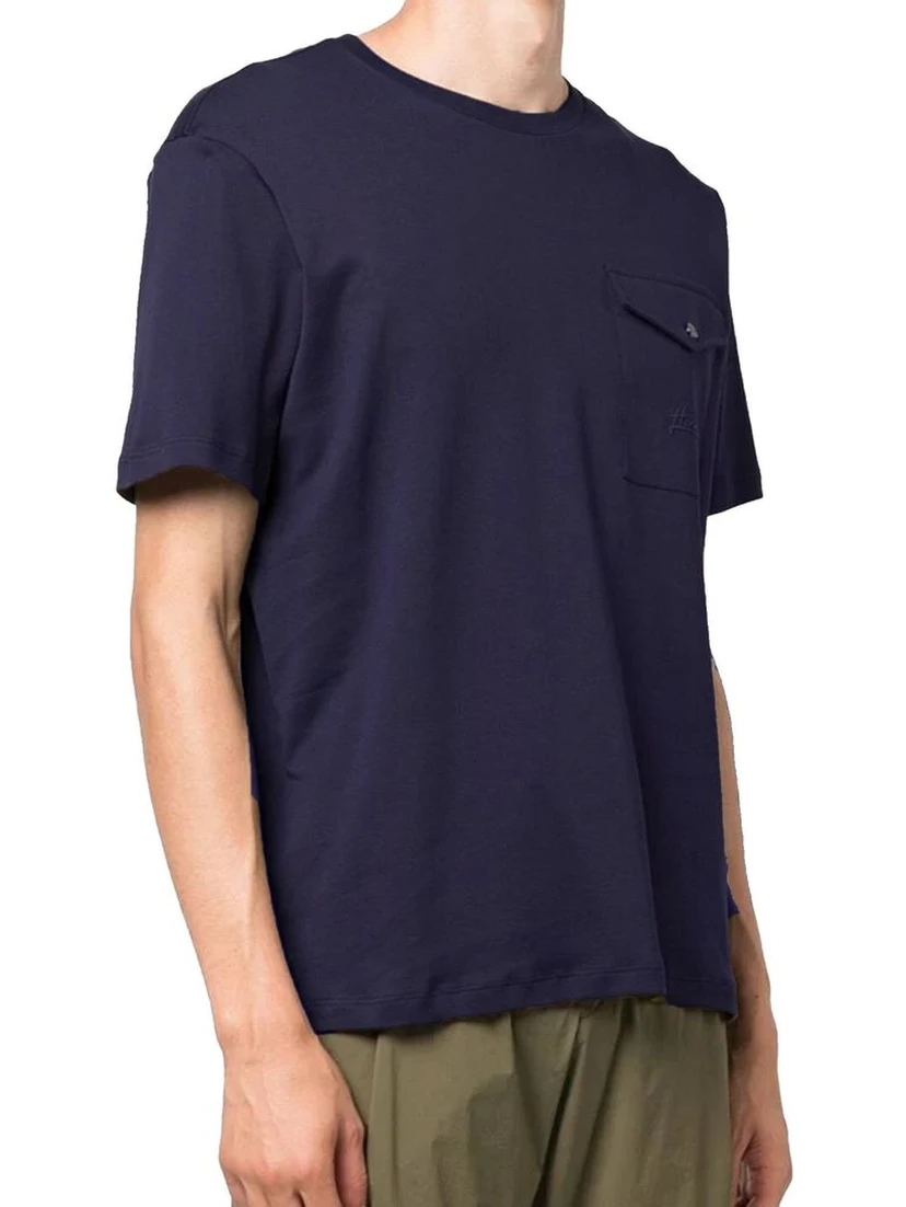 Blue Cotton T-Shirt