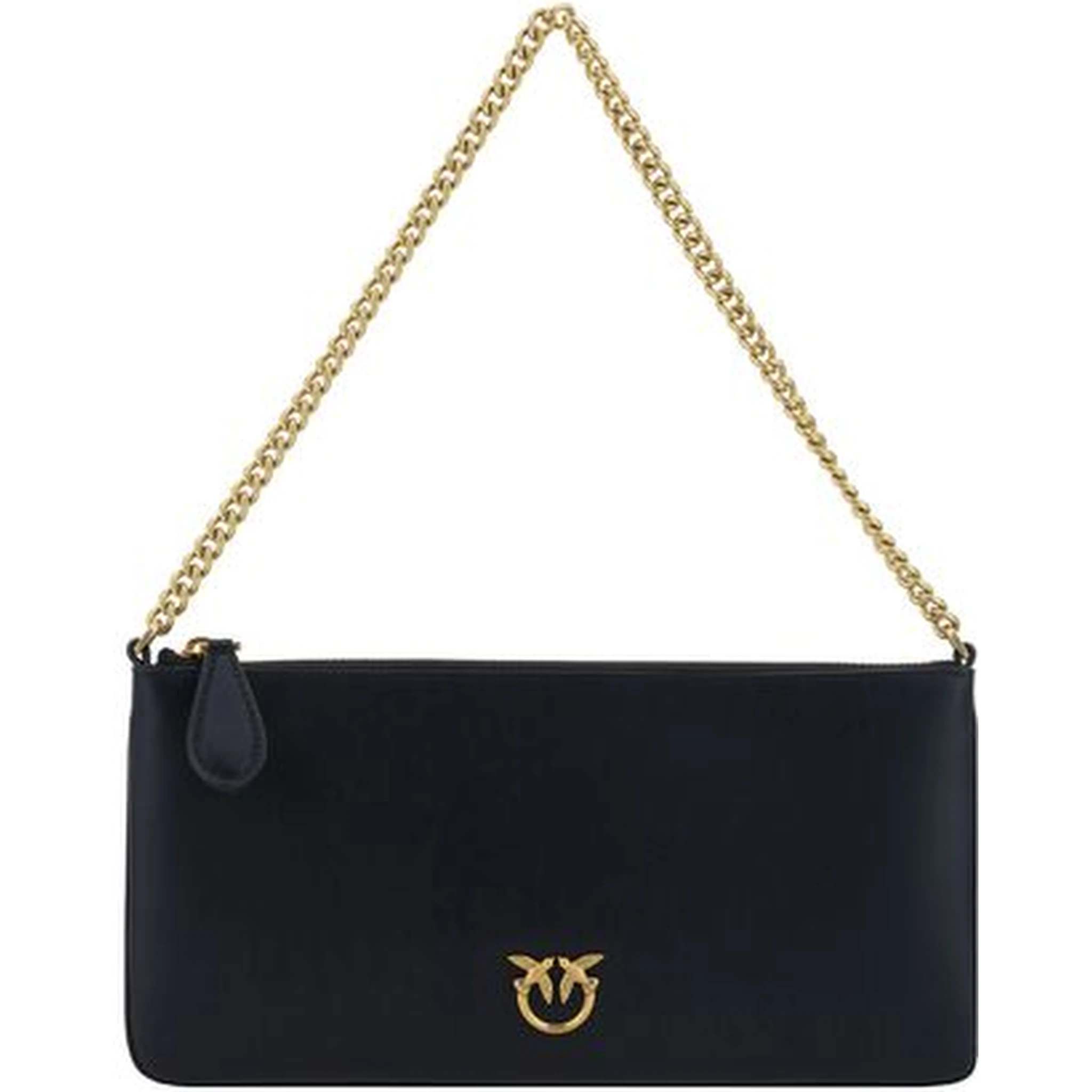 Black Calf Leather Bos Taurus Shoulder Bag
